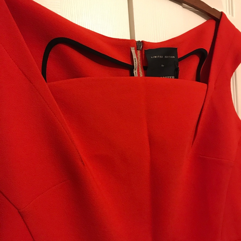 🎉 Roland Mouret red Matlock dress - Picture 8 of 11